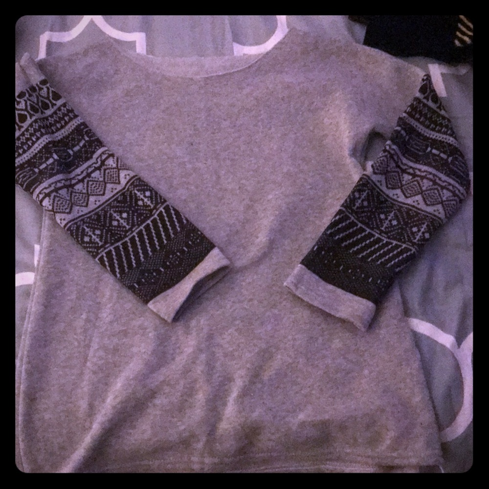 Warm long-sleeve shirt